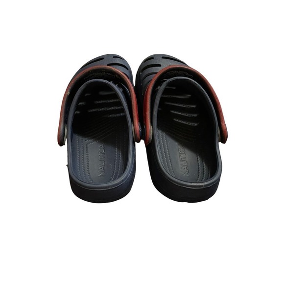 Nautica Kids Sports Clogs Sandals Beach Garden Shoe Blue Toddler Boy 8 - Picture 4 of 9
